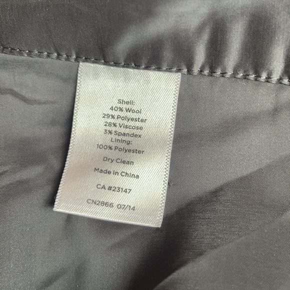 TALBOTS Heritage Wool Blend Pants size 12 - Picture 4 of 9